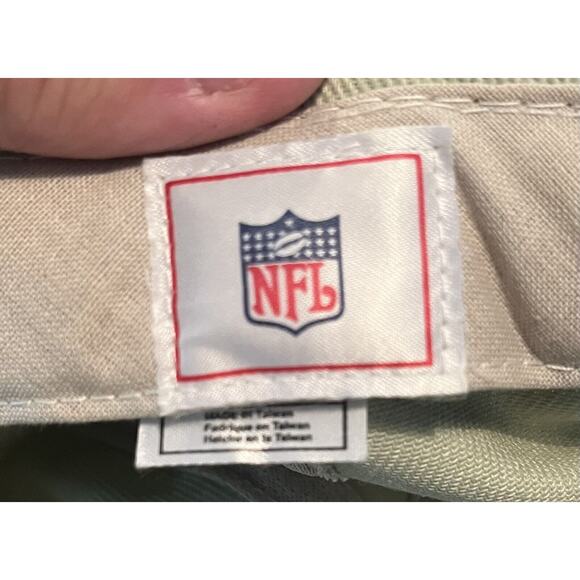 VTG Kansas City Chiefs Adult Unisex Strapback Hat Cap Tan Red Arrow KC NFL - Picture 5 of 6